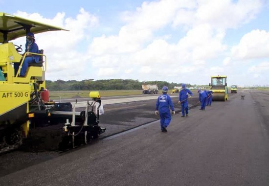 Aeroporto Belém Pista em Obras
